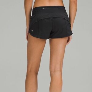 Black speed up shorts lined